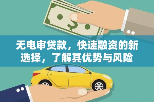 安仁无电审贷款，快速融资的新选择，了解其优势与风险