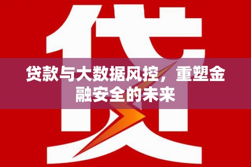 安仁贷款与大数据风控，重塑金融安全的未来