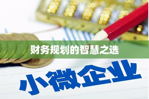 安仁财务规划的智慧之选