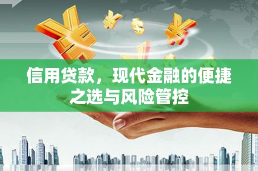 安仁信用贷款，现代金融的便捷之选与风险管控