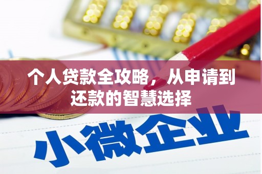 安仁个人贷款全攻略，从申请到还款的智慧选择
