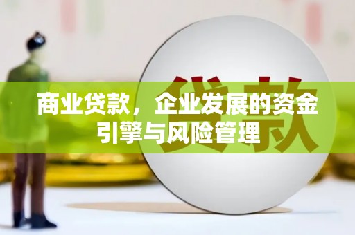 安仁商业贷款，企业发展的资金引擎与风险管理