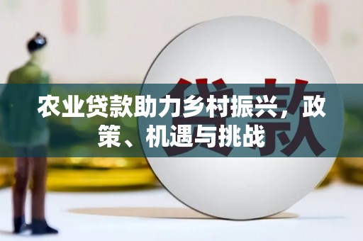 安仁农业贷款助力乡村振兴，政策、机遇与挑战