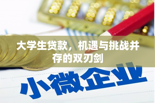 安仁大学生贷款，机遇与挑战并存的双刃剑