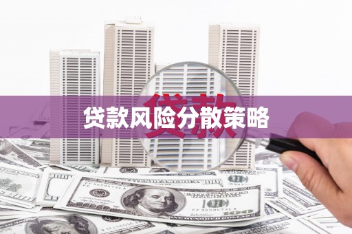 安仁贷款风险分散策略