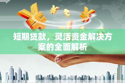 安仁短期贷款，灵活资金解决方案的全面解析