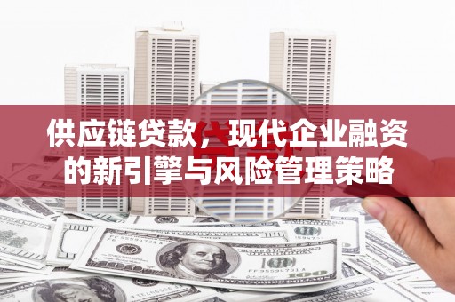安仁供应链贷款，现代企业融资的新引擎与风险管理策略