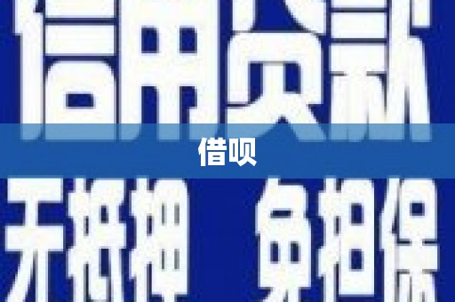 安仁借呗
