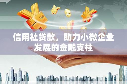 安仁信用社贷款，助力小微企业发展的金融支柱