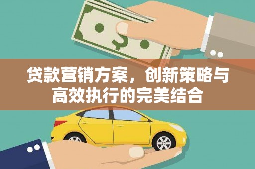 安仁贷款营销方案，创新策略与高效执行的完美结合