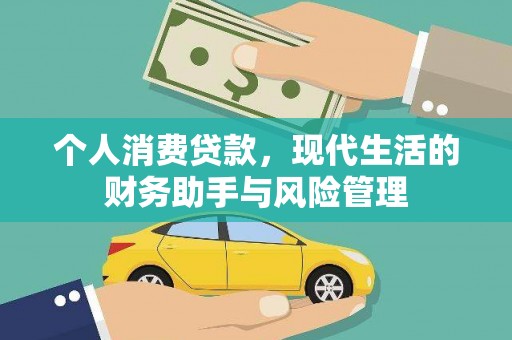 安仁个人消费贷款，现代生活的财务助手与风险管理