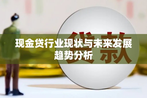 安仁现金贷行业现状与未来发展趋势分析