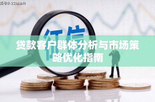 安仁贷款客户群体分析与市场策略优化指南