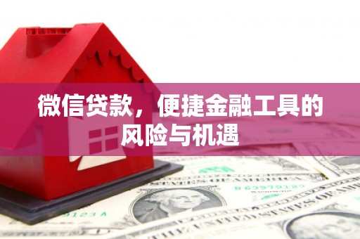 安仁微信贷款，便捷金融工具的风险与机遇