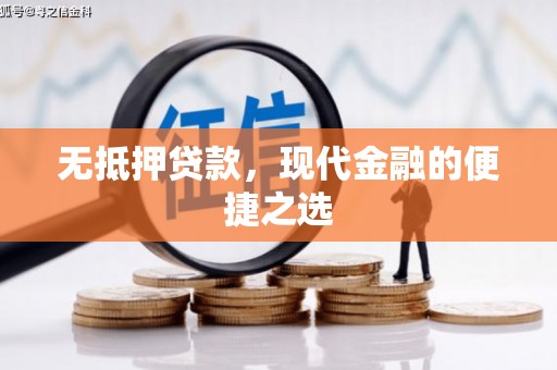 安仁无抵押贷款，现代金融的便捷之选