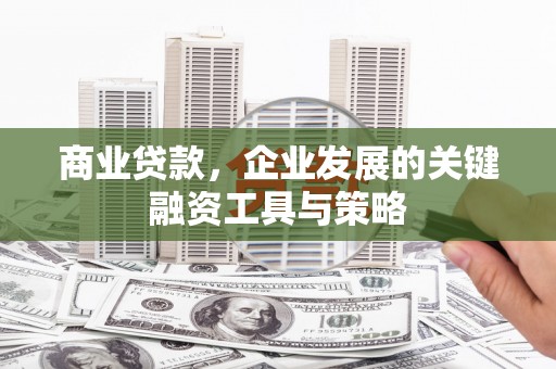 安仁商业贷款，企业发展的关键融资工具与策略