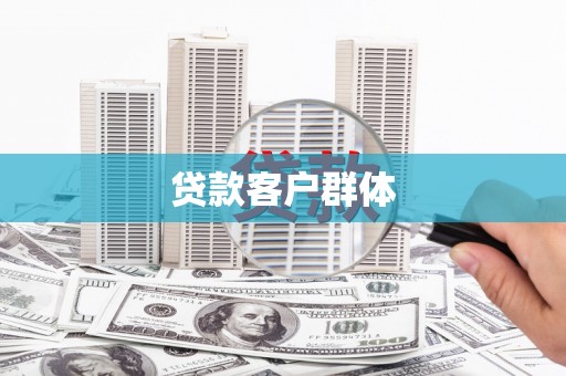 安仁贷款客户群体
