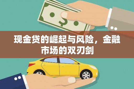 安仁现金贷的崛起与风险，金融市场的双刃剑