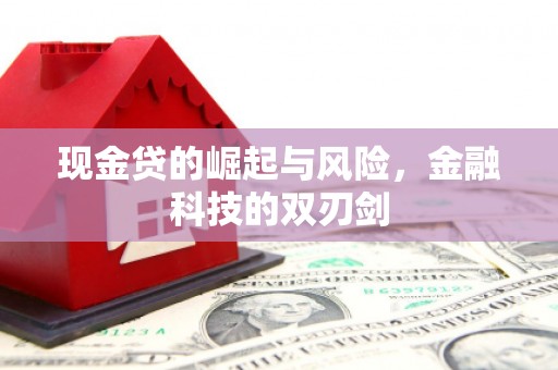 安仁现金贷的崛起与风险，金融科技的双刃剑