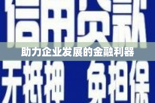 安仁助力企业发展的金融利器