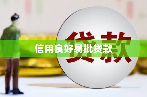 安仁信用良好易批贷款