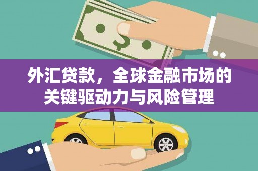 安仁外汇贷款，全球金融市场的关键驱动力与风险管理