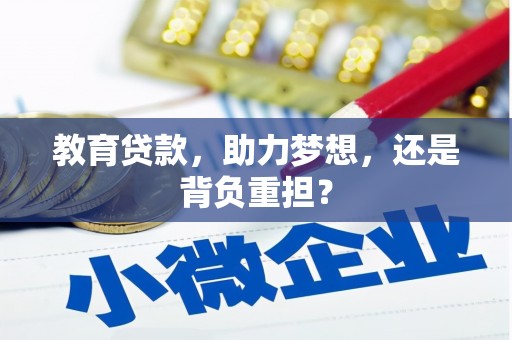 安仁教育贷款，助力梦想，还是背负重担？