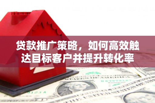 安仁贷款推广策略，如何高效触达目标客户并提升转化率