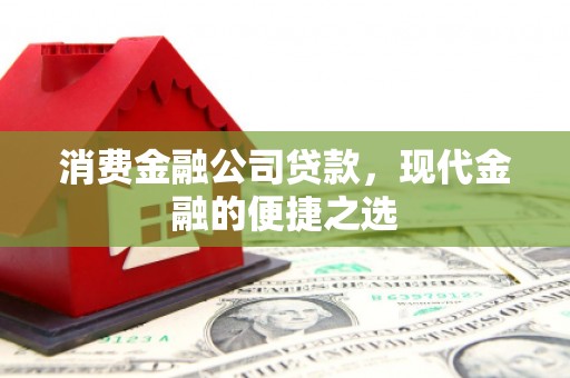 安仁消费金融公司贷款，现代金融的便捷之选