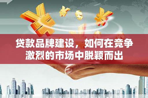 安仁贷款品牌建设，如何在竞争激烈的市场中脱颖而出