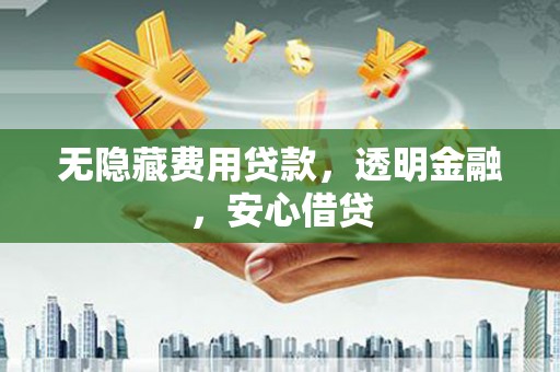 安仁无隐藏费用贷款，透明金融，安心借贷