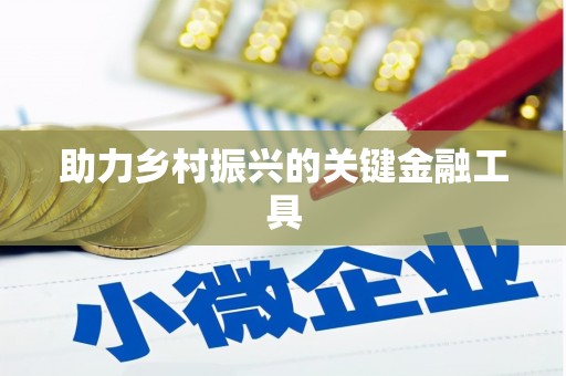 安仁助力乡村振兴的关键金融工具