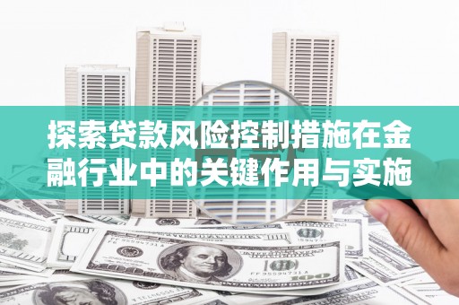 安仁探索贷款风险控制措施在金融行业中的关键作用与实施策略