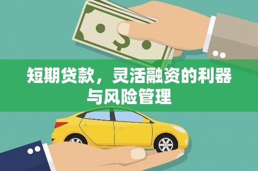 安仁短期贷款，灵活融资的利器与风险管理