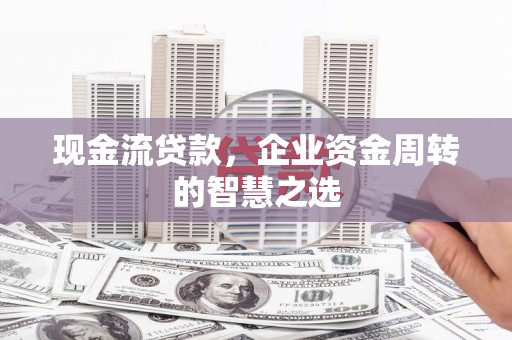 安仁现金流贷款，企业资金周转的智慧之选