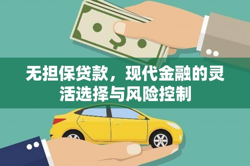 安仁无担保贷款，现代金融的灵活选择与风险控制