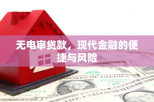 安仁无电审贷款，现代金融的便捷与风险
