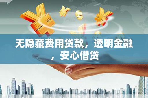 安仁无隐藏费用贷款，透明金融，安心借贷