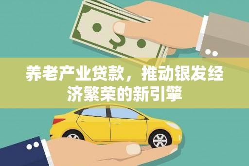 安仁养老产业贷款，推动银发经济繁荣的新引擎