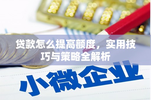 安仁贷款怎么提高额度，实用技巧与策略全解析