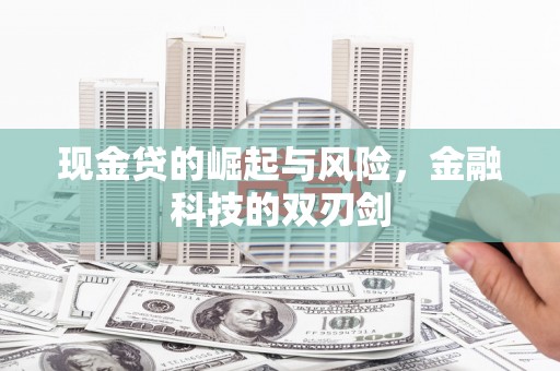 安仁现金贷的崛起与风险，金融科技的双刃剑