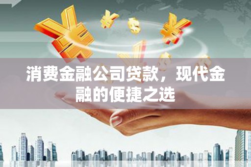 安仁消费金融公司贷款，现代金融的便捷之选