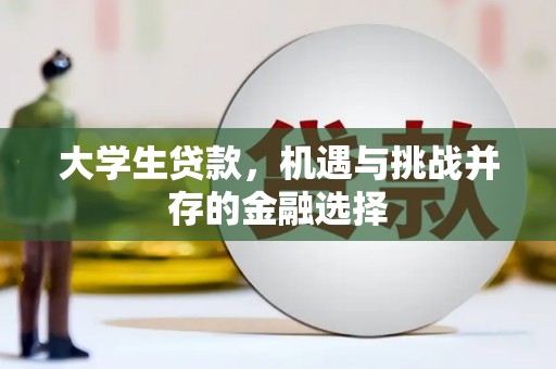 安仁大学生贷款，机遇与挑战并存的金融选择