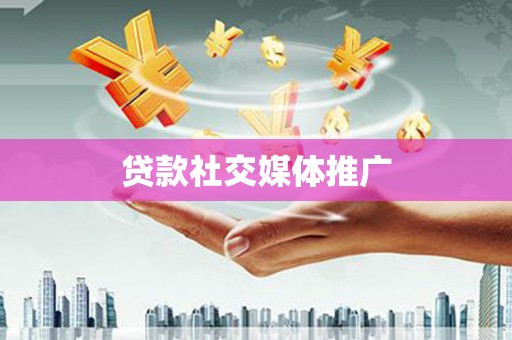 安仁贷款社交媒体推广