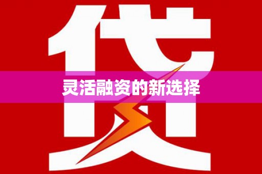 安仁灵活融资的新选择