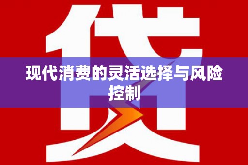 安仁现代消费的灵活选择与风险控制