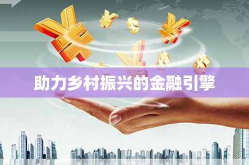 安仁助力乡村振兴的金融引擎