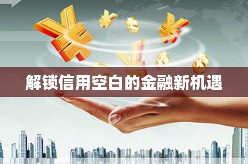 安仁解锁信用空白的金融新机遇