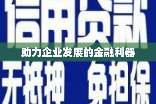 安仁助力企业发展的金融利器